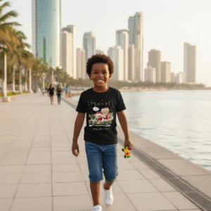 T-Shirt Carro de Natal [Criança]